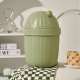Plastic Trash Can With Lid